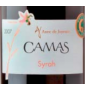 tiquette de Camas - Syrah - Rouge