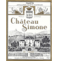 tiquette de Chteau Simone - Blanc 
