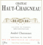 tiquette de Chteau Haut-Chaigneau 