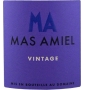 tiquette de Mas Amiel  - Vintage - Rouge 