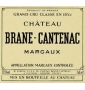 tiquette de Chteau Brane-Cantenac 