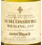 tiquette de Andr Blanck - Riesling Schlossberg