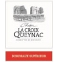 tiquette de Chteau la Croix de Queynac - Rouge 