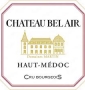 tiquette de Chteau Bel Air - Haut Mdoc 
