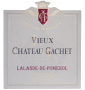 tiquette de Vieux Chteau Gachet