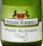 tiquette de Muller Koeberl - Pinot Klevner