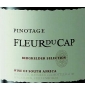 tiquette de Fleur Du Cap - Bergkelder - Pinotage
