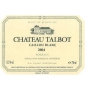 tiquette de Chteau Talbot - Caillou blanc 