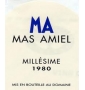 tiquette de Mas Amiel - Maury