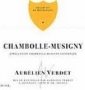 tiquette de Aurlien Verdet - Chambolle-Musigny