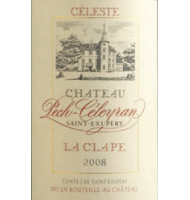 Étiquette du Château Pech-Céleyran - Céleste - Rouge 