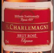 Étiquette du J&L Charlemagne - Brut Rosé