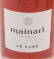 Étiquette du Mainart - Le Rosé