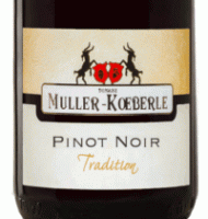 Étiquette du Muller Koeberlé - Pinot noir - Tradition