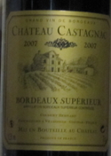 Étiquette du Château Castagnac - Prestige 