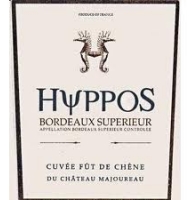 Étiquette du Château Majoureau - Hyppos 