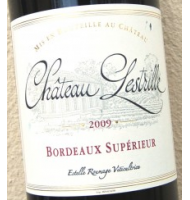 Étiquette du Château Lestrille - Bordeaux supérieur 