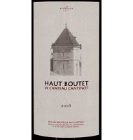 Étiquette du Château Haut Boutet 