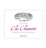 Étiquette du Château Clos Chaumont 
