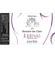 Étiquette du Domaine des Chers - Julienas - Vieilles Vignes 