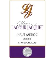 Étiquette du Château Lacour Jacquet 