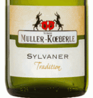 Étiquette du Muller Koeberlé - Sylvaner - Tradition