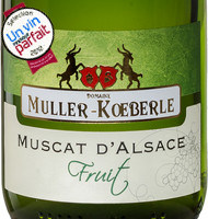 Étiquette du Muller Koeberlé - Muscat d