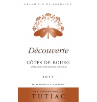 Étiquette du Les Vignerons de Tutiac - Découverte - Rouge