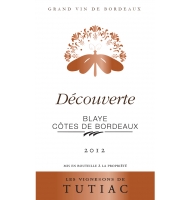 Étiquette du Les Vignerons de Tutiac - Découverte - Blanc