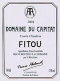 Étiquette du Domaine du Capitat - Cuvée Chautrus 