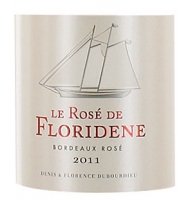 Étiquette du Le Rosé de Floridène