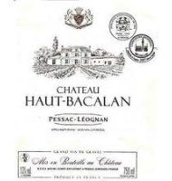 Étiquette du Château Haut Bacalan 