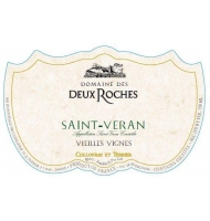 Étiquette du Domaine des deux Roches - Saint Véran - Vieilles Vignes 