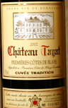 Étiquette du Château Tayat - Cuvée Tradition 