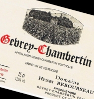 Étiquette du Domaine Henri Rebourseau - Gevrey-Chambertin 