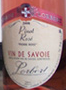 Étiquette du Domaine de Lorbert - Pinot Rosé 