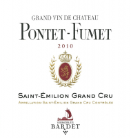 Étiquette du Château Pontet-Fumet 