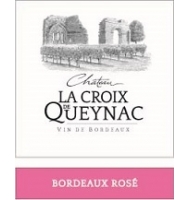 Étiquette du Château la Croix de Queynac - Rosé 