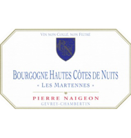 Étiquette du Pierre Naigeon - Les Martennes