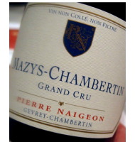 Étiquette du Pierre Naigeon - Mazys Chambertin Grand Cru