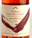 Étiquette du Château Tour des Genêts - Funny Rosé 