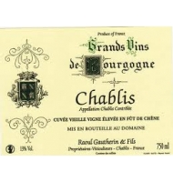 Étiquette du Domaine Raoul Gautherin et Fils - Chablis Vieilles Vignes 