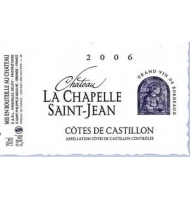 Étiquette du Château la Chapelle Saint Jean 