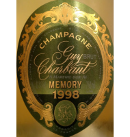 Étiquette du Guy Charbaut - Memory 1998
