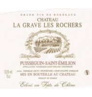 Étiquette du Château la Grave Les Rochers 
