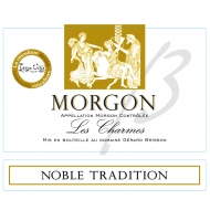 Étiquette du Gérard Brisson - Les Charmes Noble Tradition