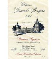 Étiquette du Château Brande-Bergère 