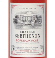 Étiquette du Château Berthenon - Rosé 