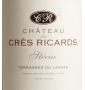 �tiquette de Ch�teau des Cr�s Ricards - St�cia 