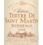 �tiquette de Ch�teau Tertre de Saint Martin - Merlot Cabernet 